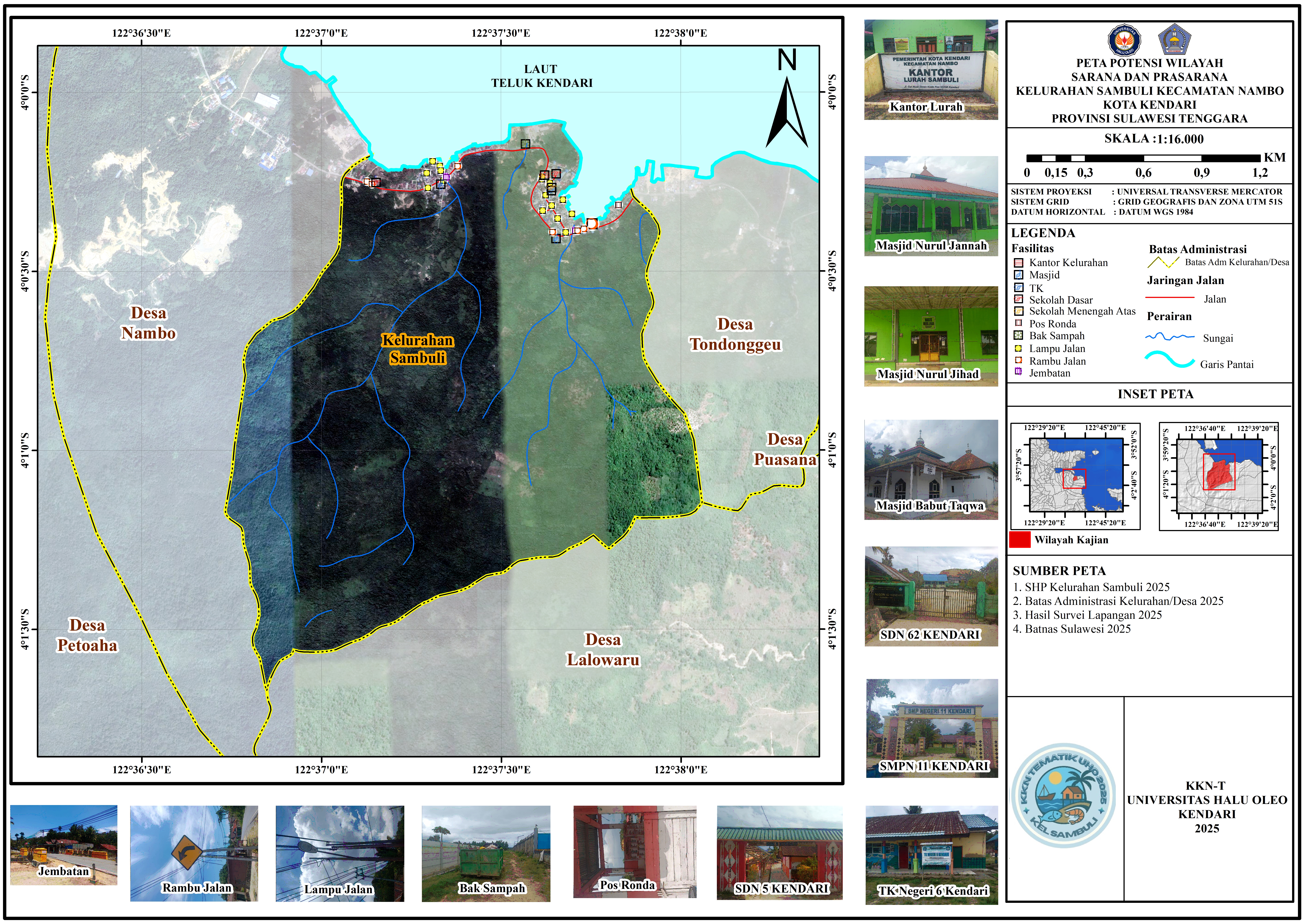 Peta Potensi Sarana & Prasarana Kelurahan Sambuli